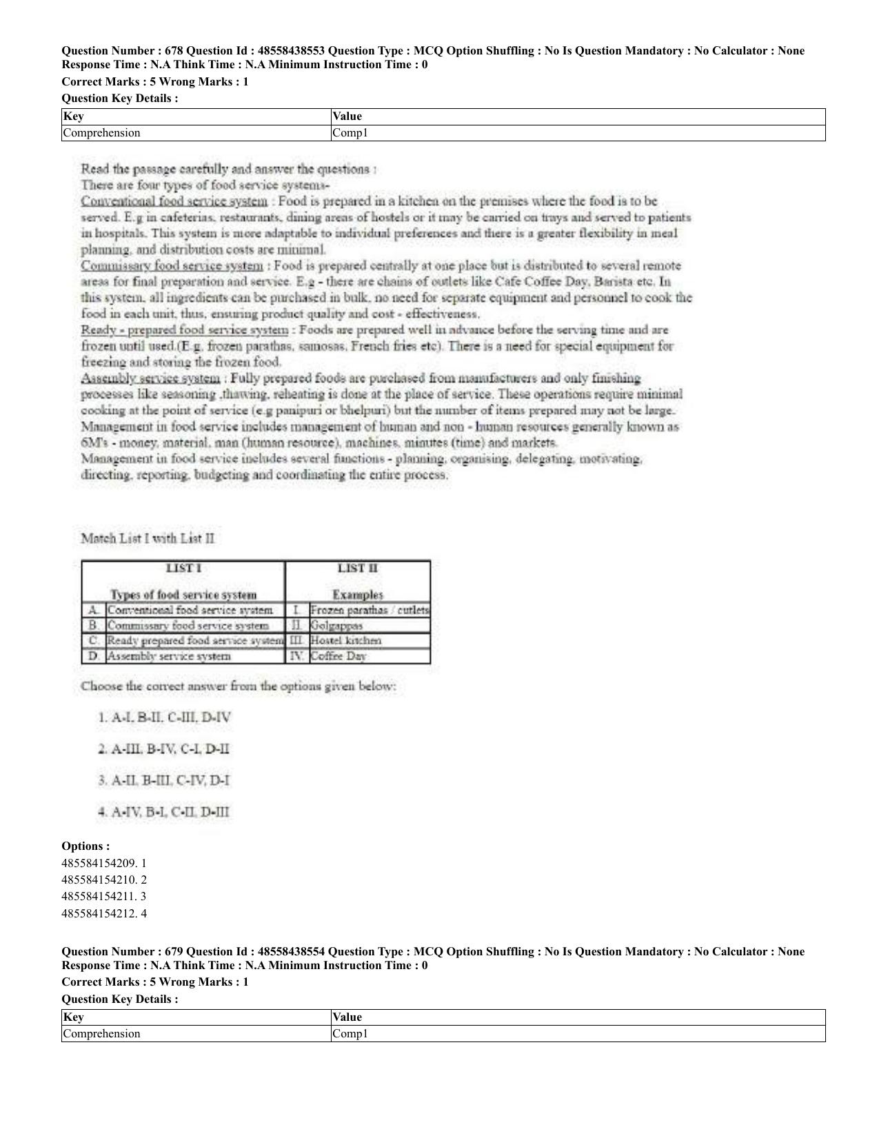 CUET 2023 English Urdu Shift 3 Question Papers - 02 Jul 2023 - Page 355