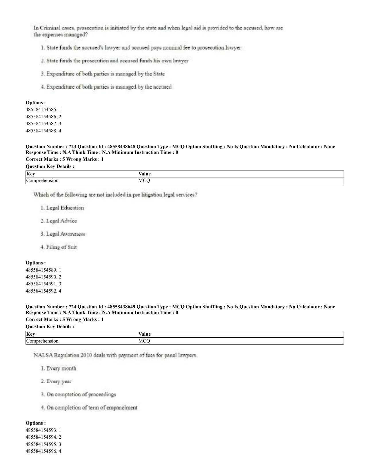 CUET 2023 English Urdu Shift 3 Question Papers - 02 Jul 2023 - Page 378