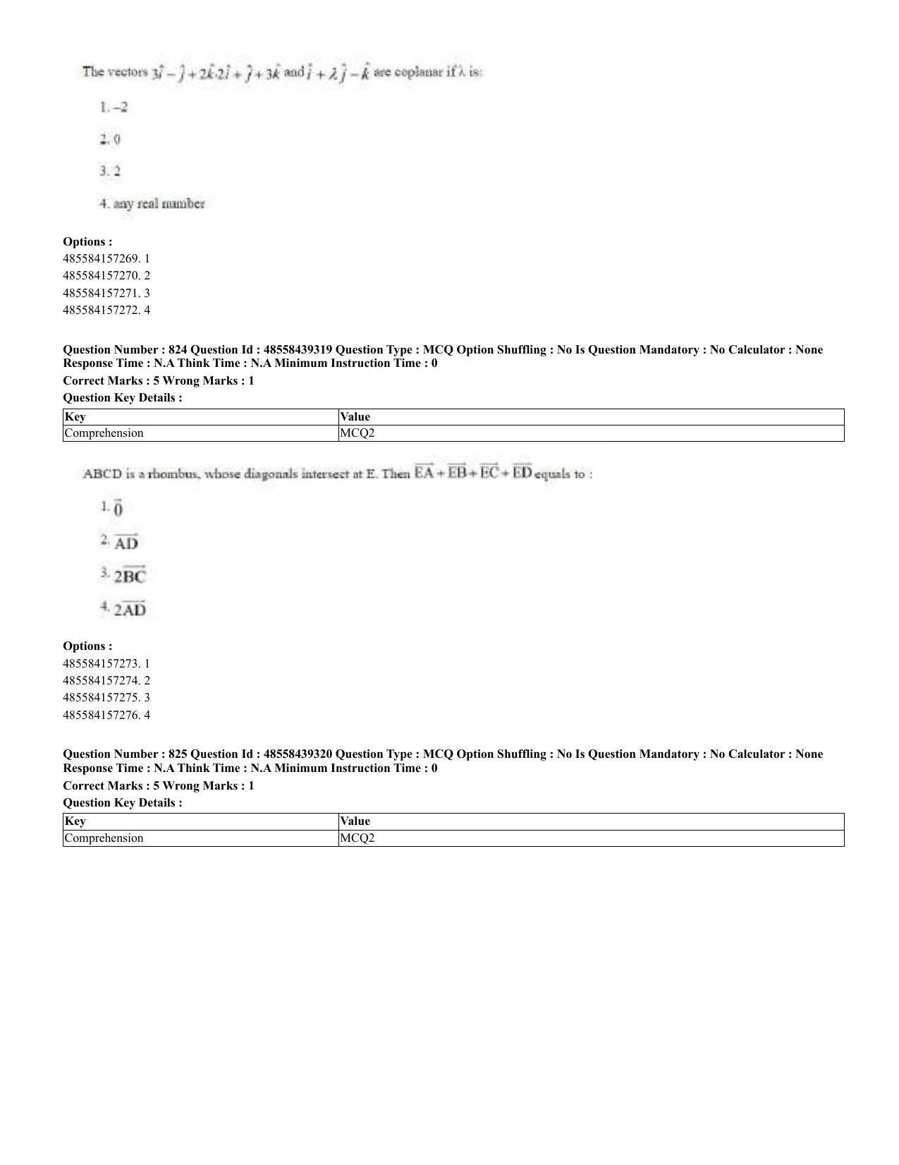 CUET 2023 English Urdu Shift 3 Question Papers - 02 Jul 2023 - Page 427