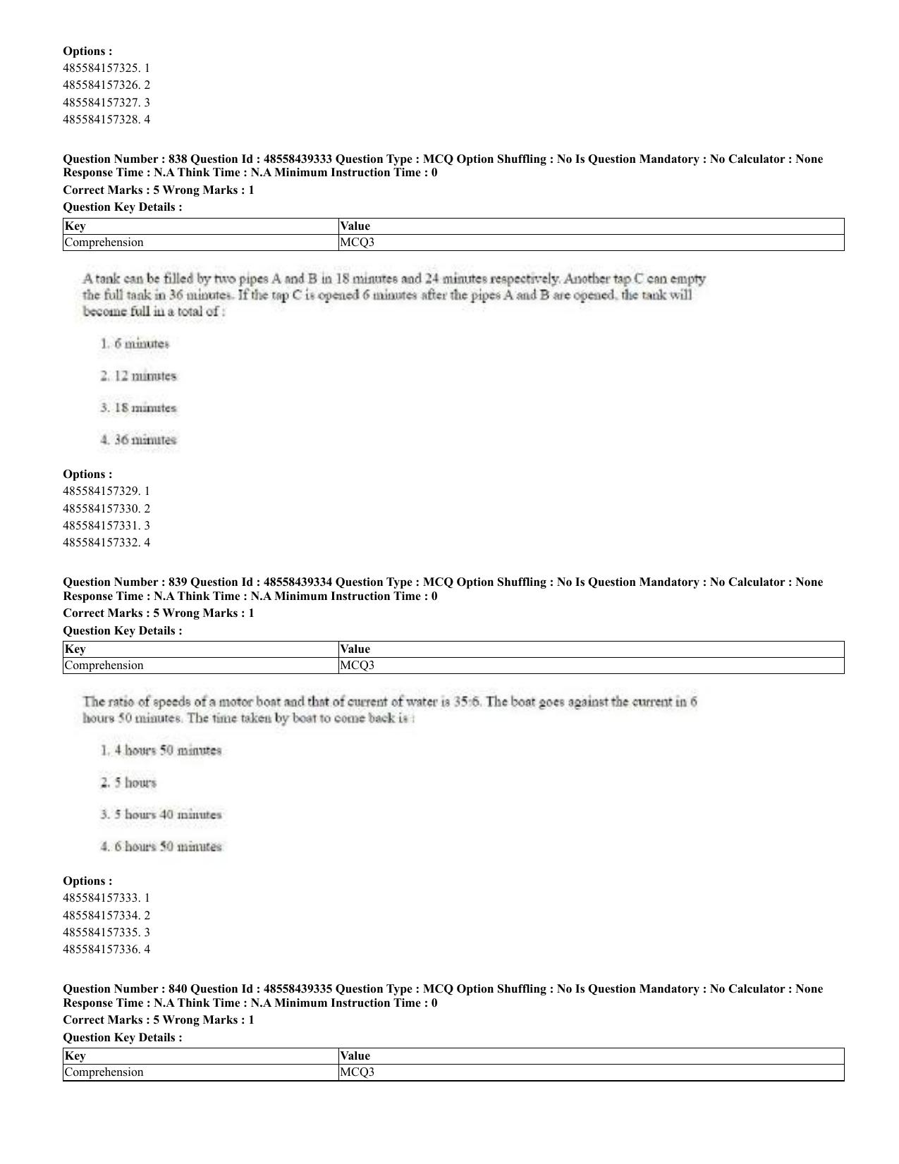 CUET 2023 English Urdu Shift 3 Question Papers - 02 Jul 2023 - Page 434
