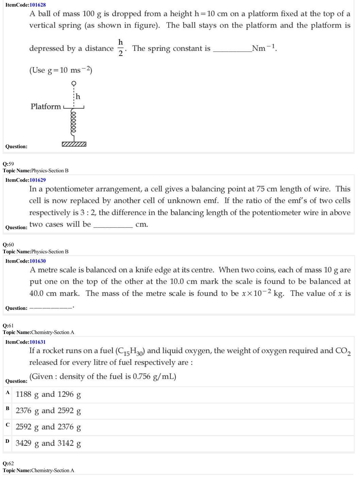 JEE Mains 2022: BTech English (Shift 1) 24-06-2022 Question Paper - Page 16