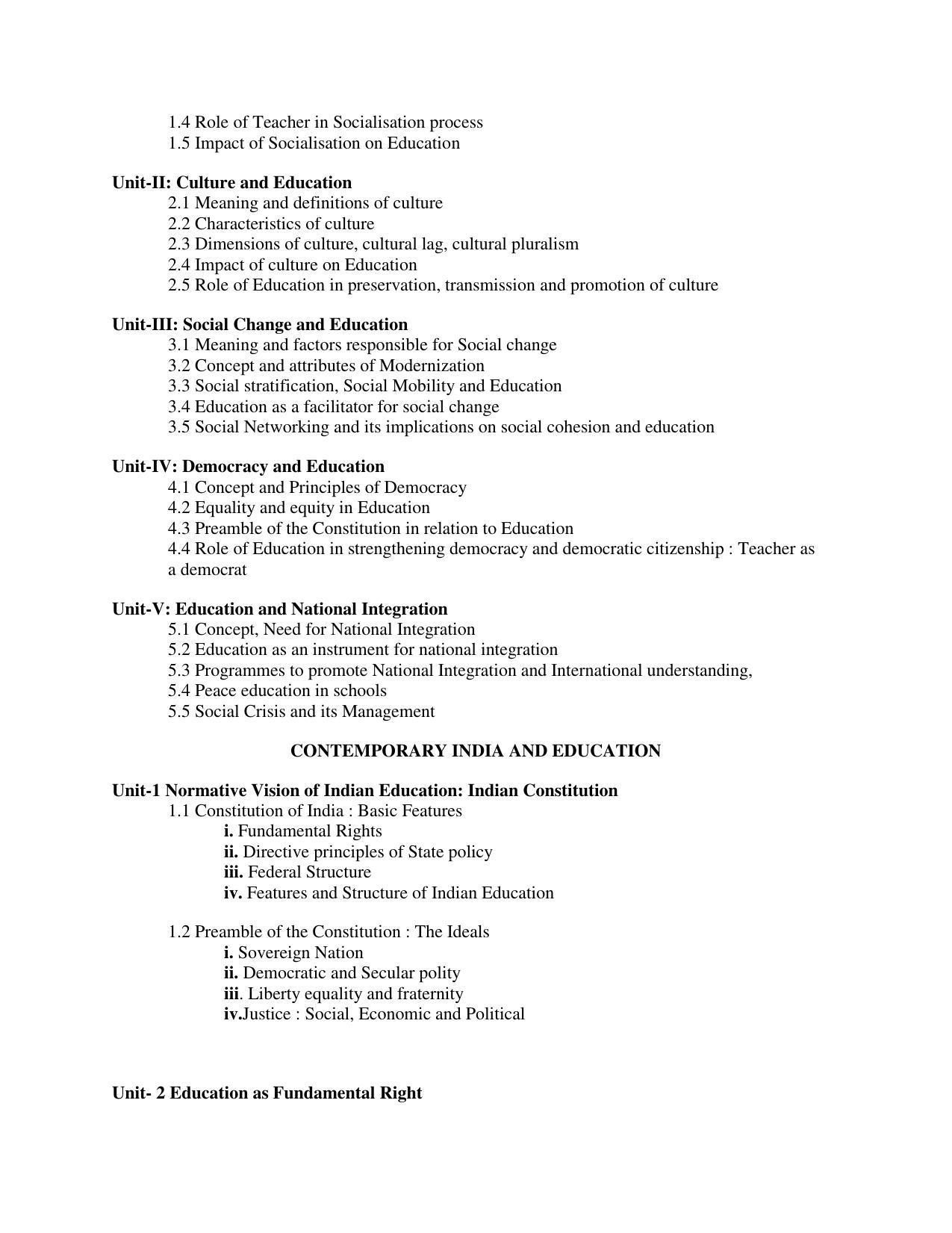 AP PGCET EDUCATION Syllabus - Page 2
