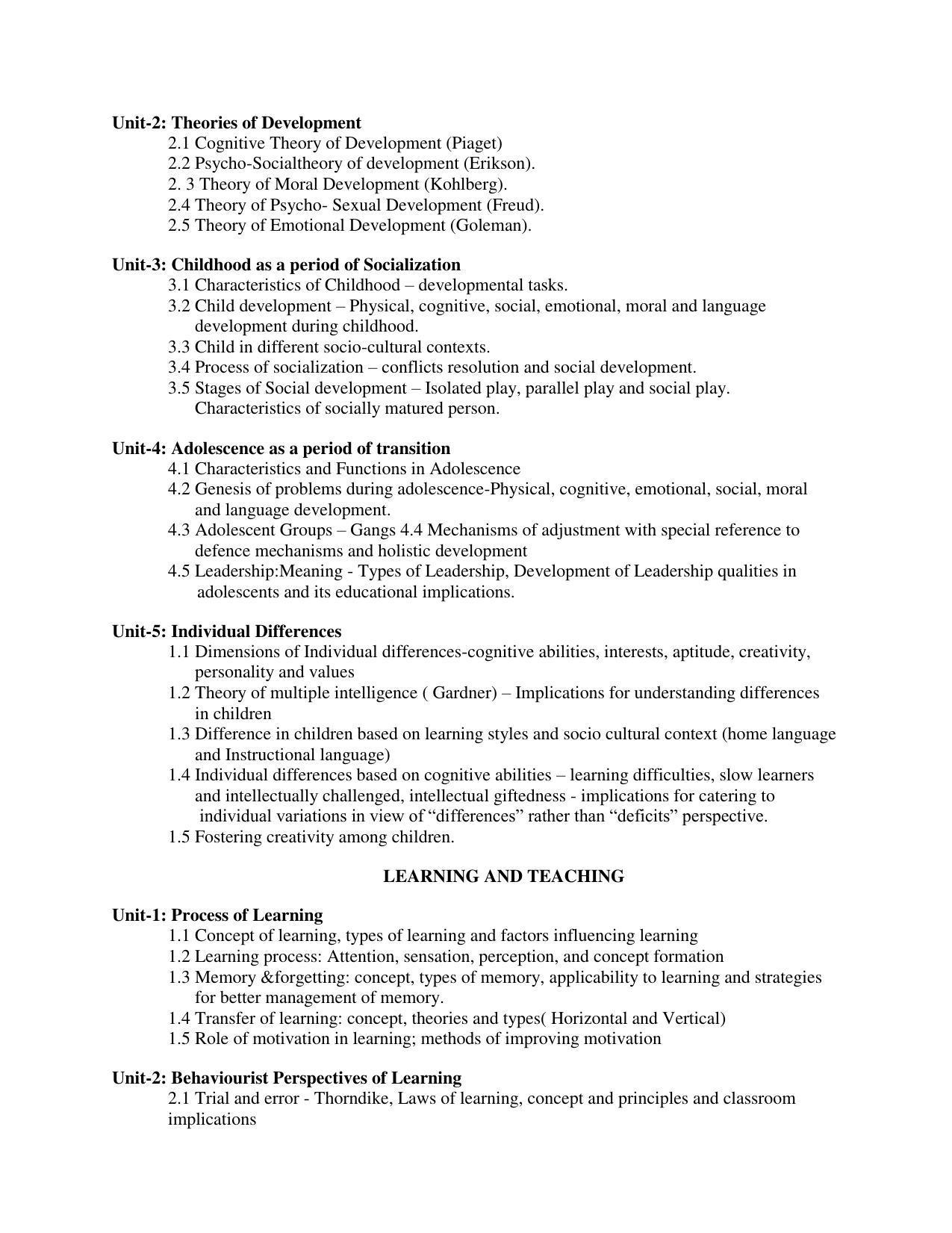 AP PGCET EDUCATION Syllabus - Page 5