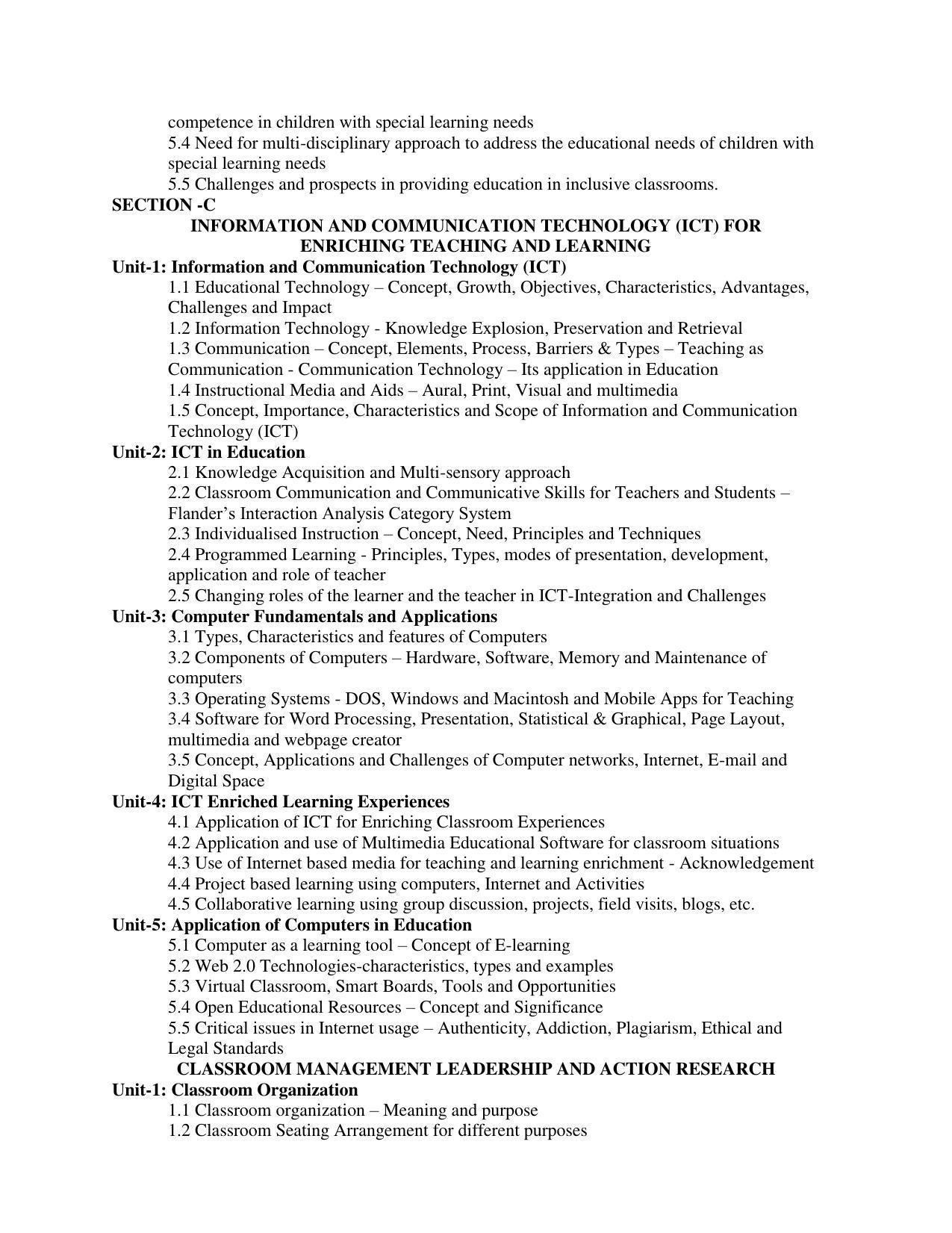 AP PGCET EDUCATION Syllabus - Page 10