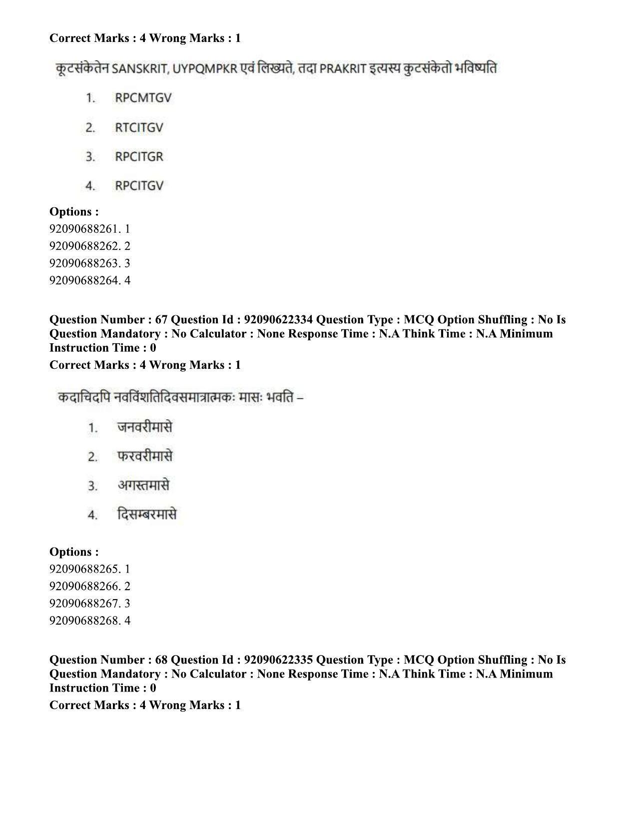 CUET PG 2023: ACQP01 – Shiksha Shastri B.Ed.-Shift 2 (24-06-2023) Question Paper - Page 42