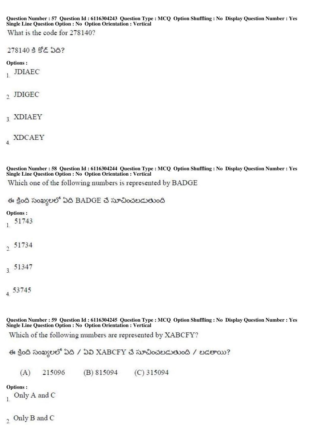 AP ICET 2018 - Shift 1 Question Paper With Preliminary Keys - Page 28