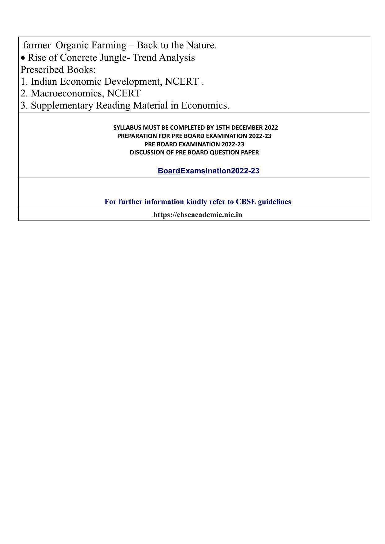 Edudel Class 12 Economics Syllabus - Page 4