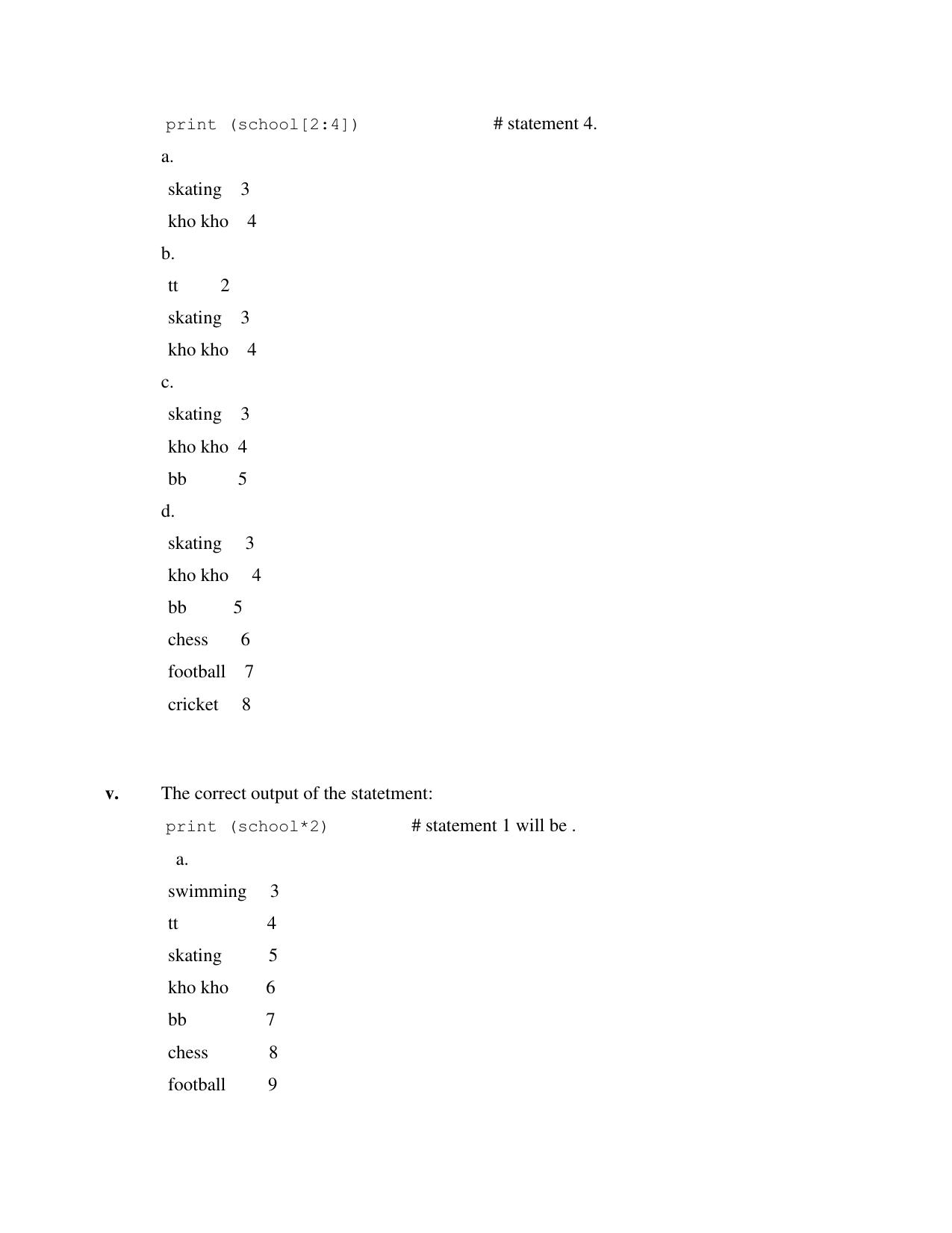 CBSE Class XII Informatics Practices Question Bank - Page 11