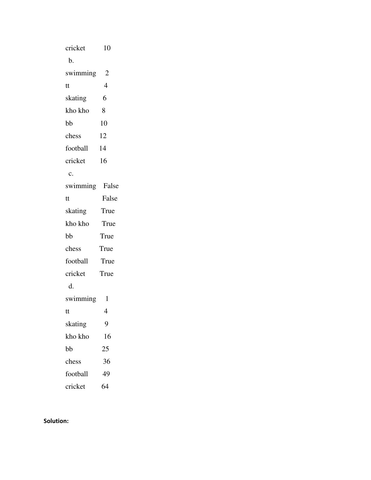 CBSE Class XII Informatics Practices Question Bank - Page 12