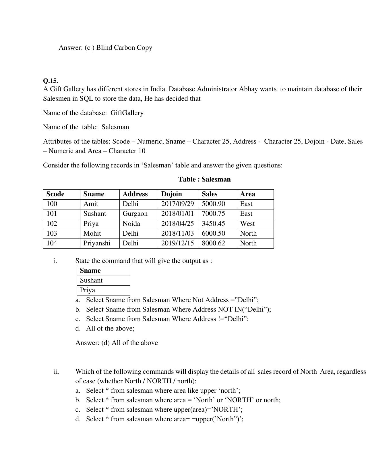 CBSE Class XII Informatics Practices Question Bank - Page 27