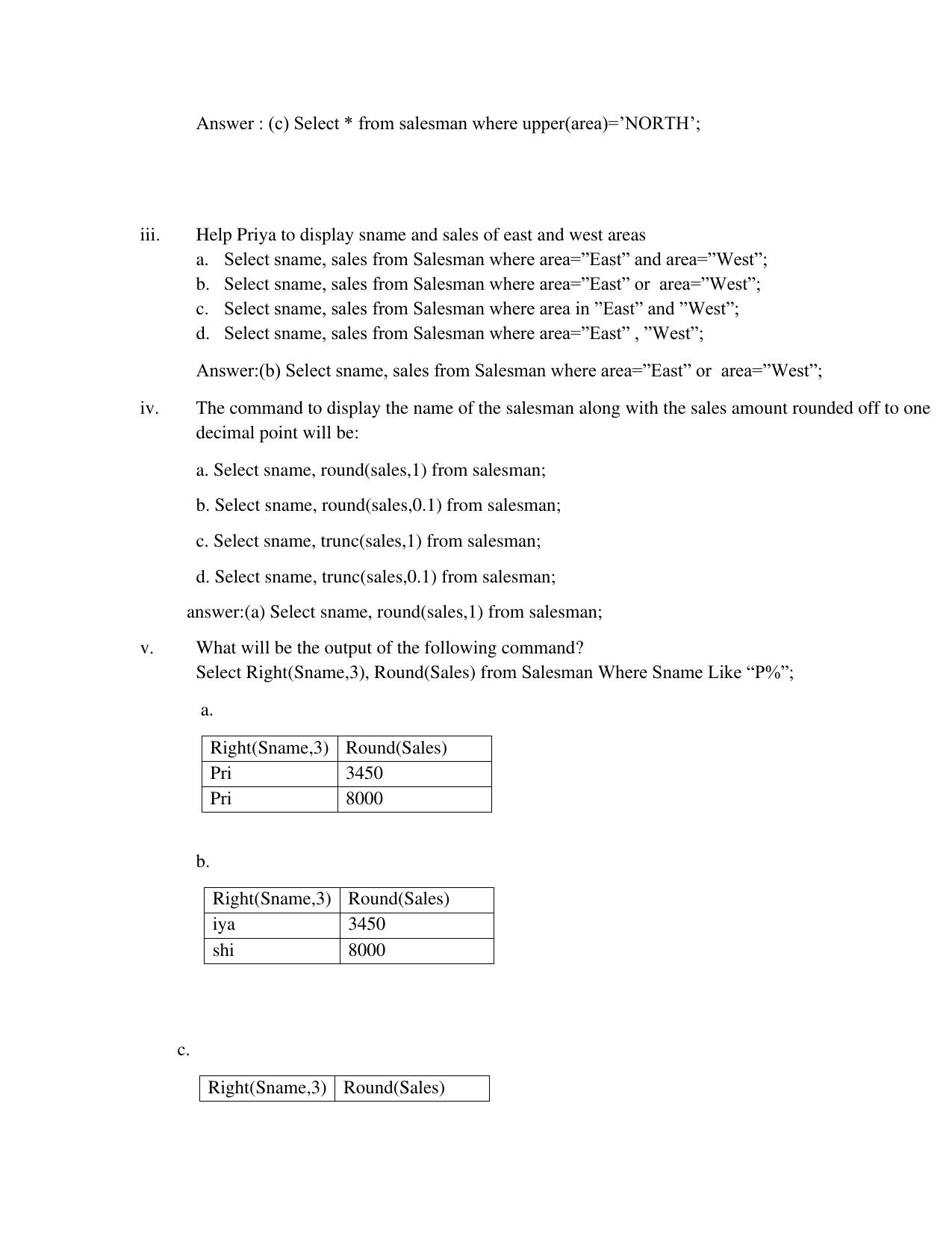 CBSE Class XII Informatics Practices Question Bank - Page 28