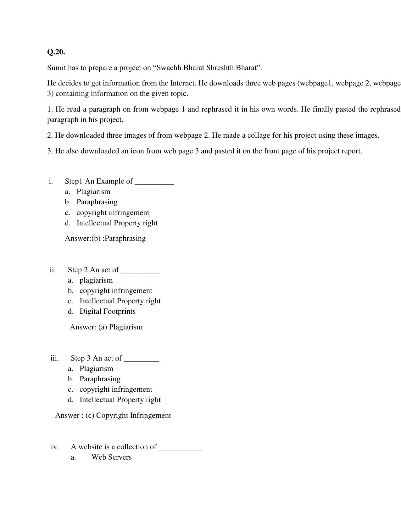 CBSE Class XII Informatics Practices Question Bank - Page 37