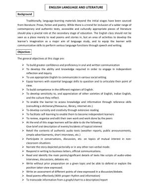 HP Board Class 10th Syllabus for English