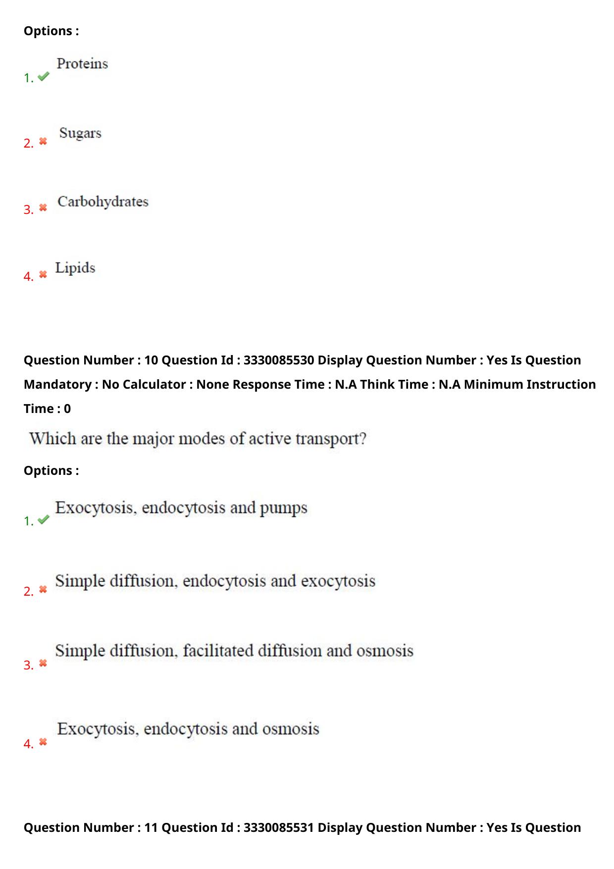 AP PGECET 2024 Biotechnology Question Paper with Preliminary Key - Page 7