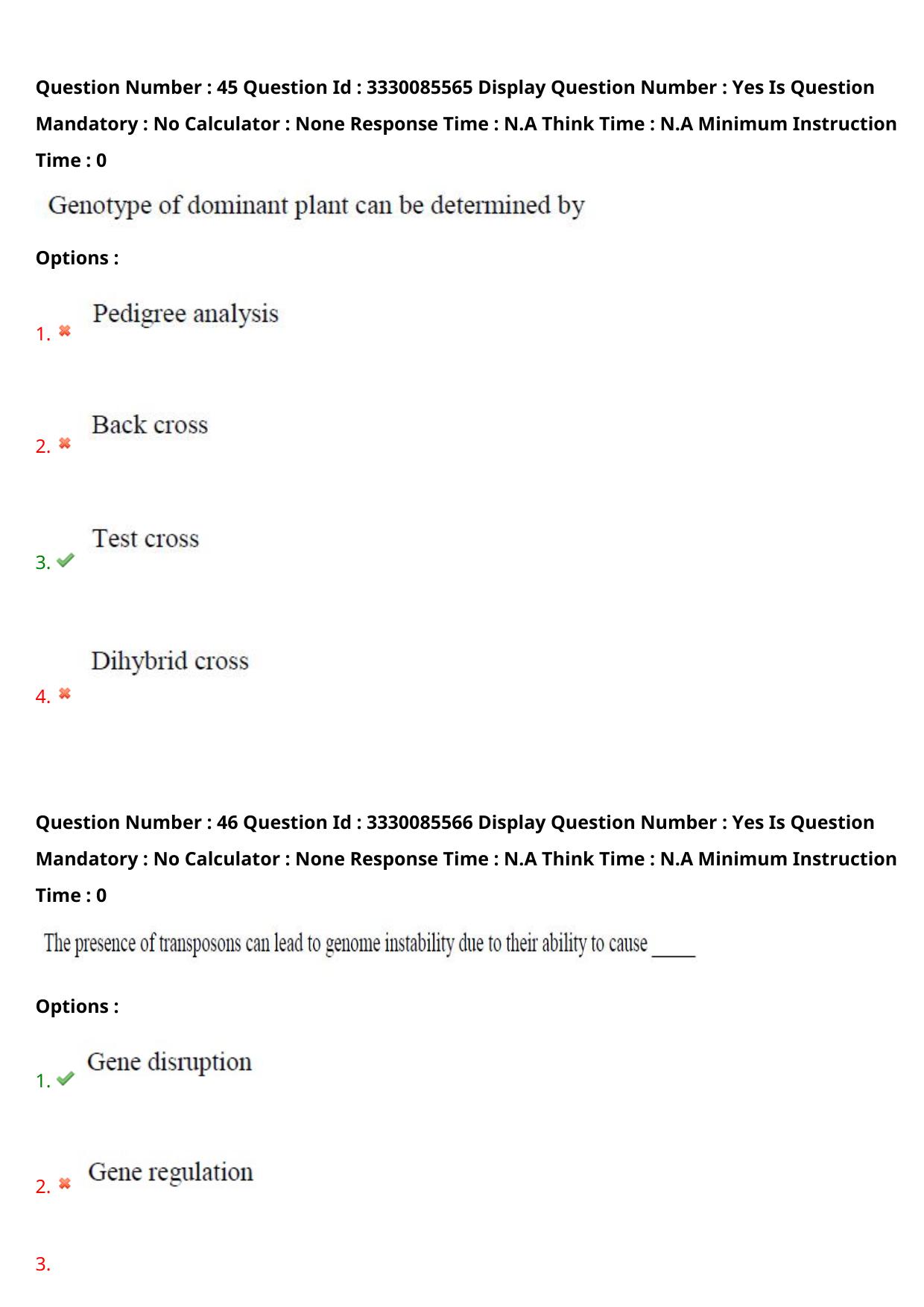 AP PGECET 2024 Biotechnology Question Paper with Preliminary Key - Page 28