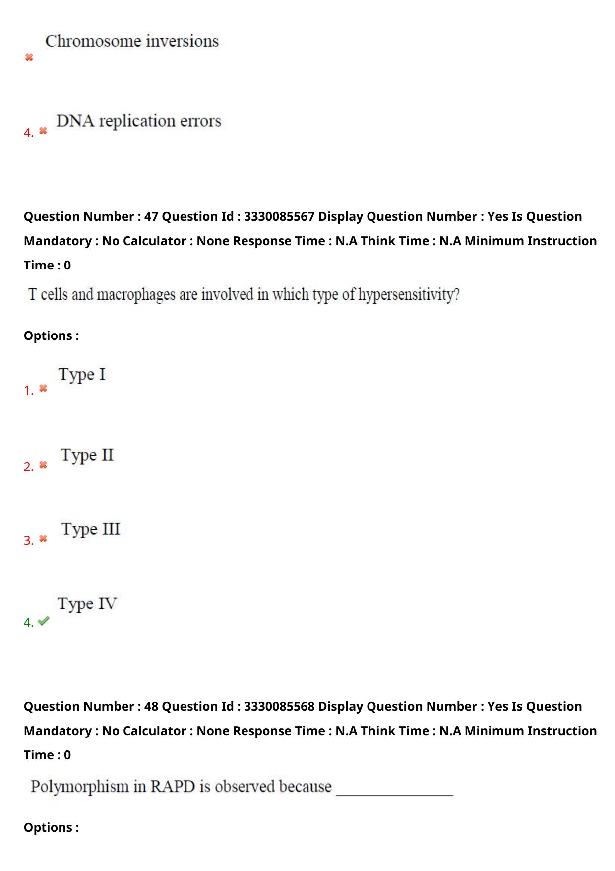 AP PGECET 2024 Biotechnology Question Paper with Preliminary Key - Page 29
