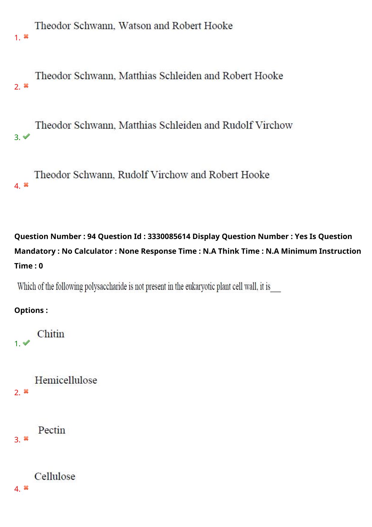 AP PGECET 2024 Biotechnology Question Paper with Preliminary Key - Page 57