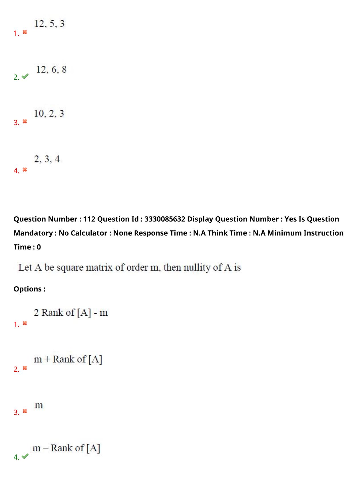 AP PGECET 2024 Biotechnology Question Paper with Preliminary Key - Page 68