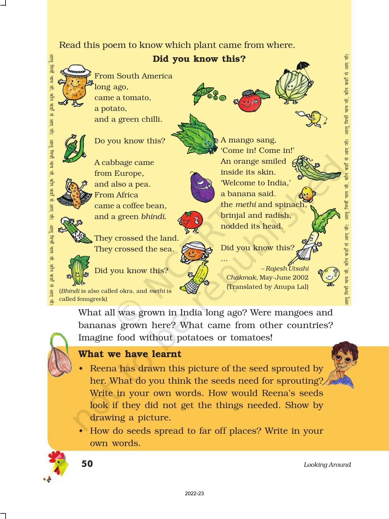 NCERT Book for Class 5 EVS Chapter 5 Seeds and Seeds - Page 9