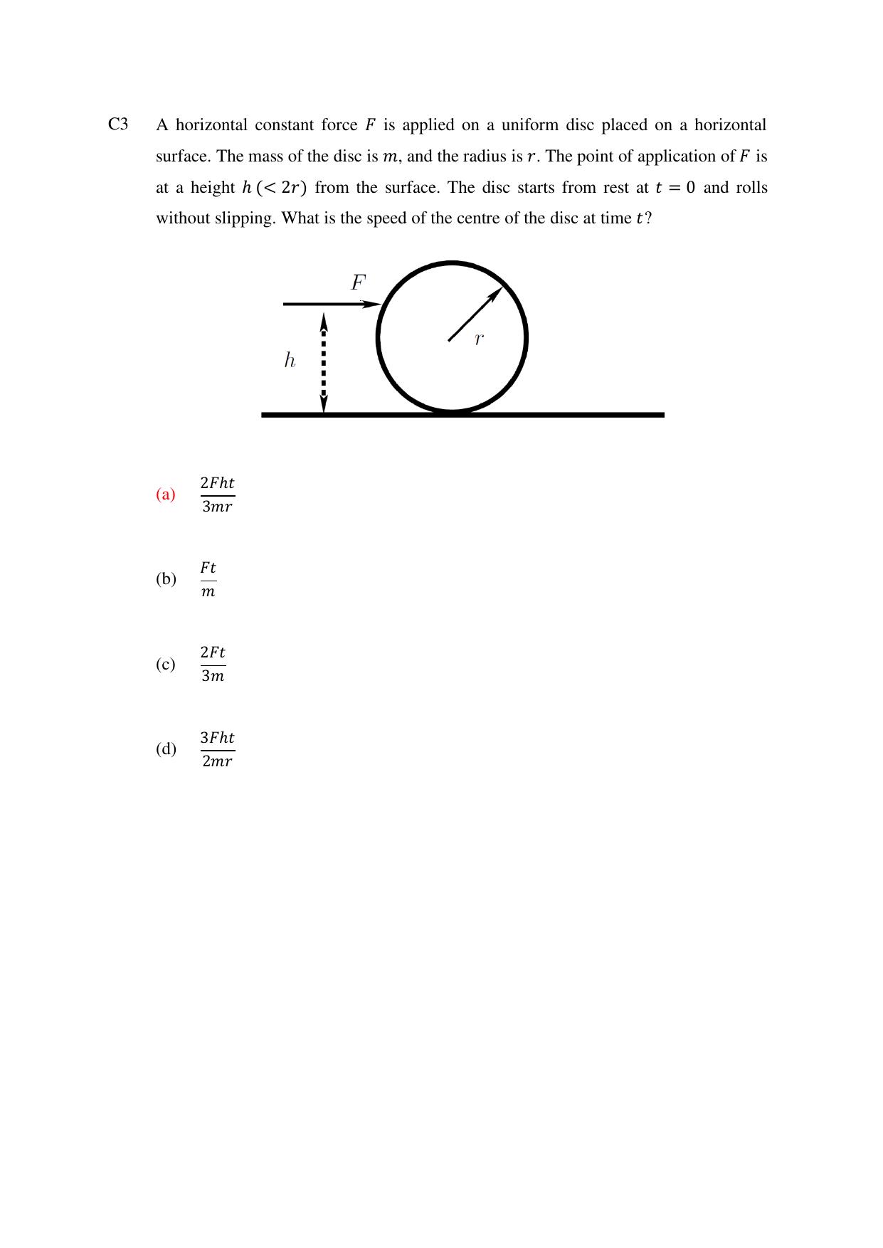 TIFR GS 2024 PhD Question Paper - Page 28