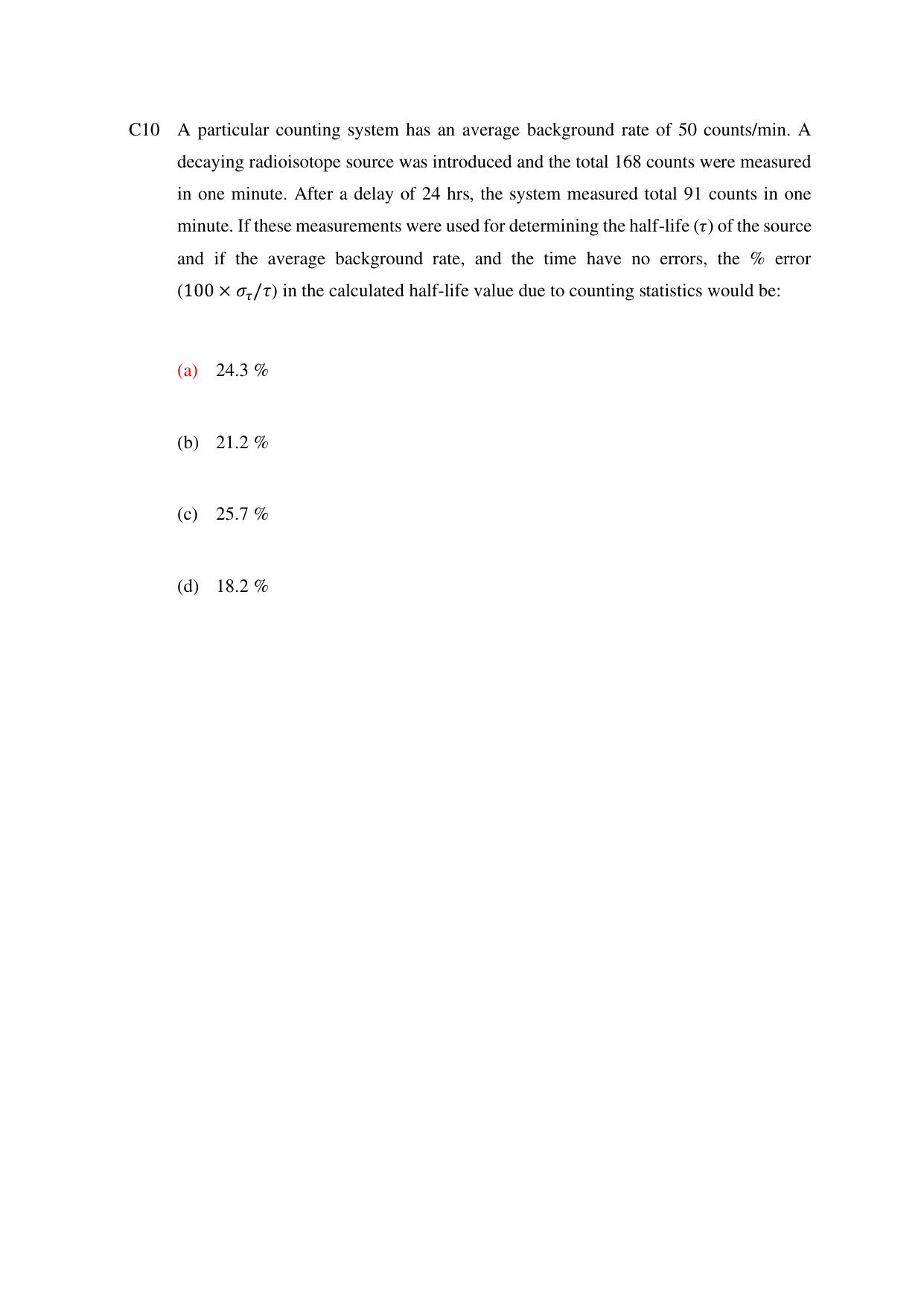 TIFR GS 2024 PhD Question Paper - Page 35