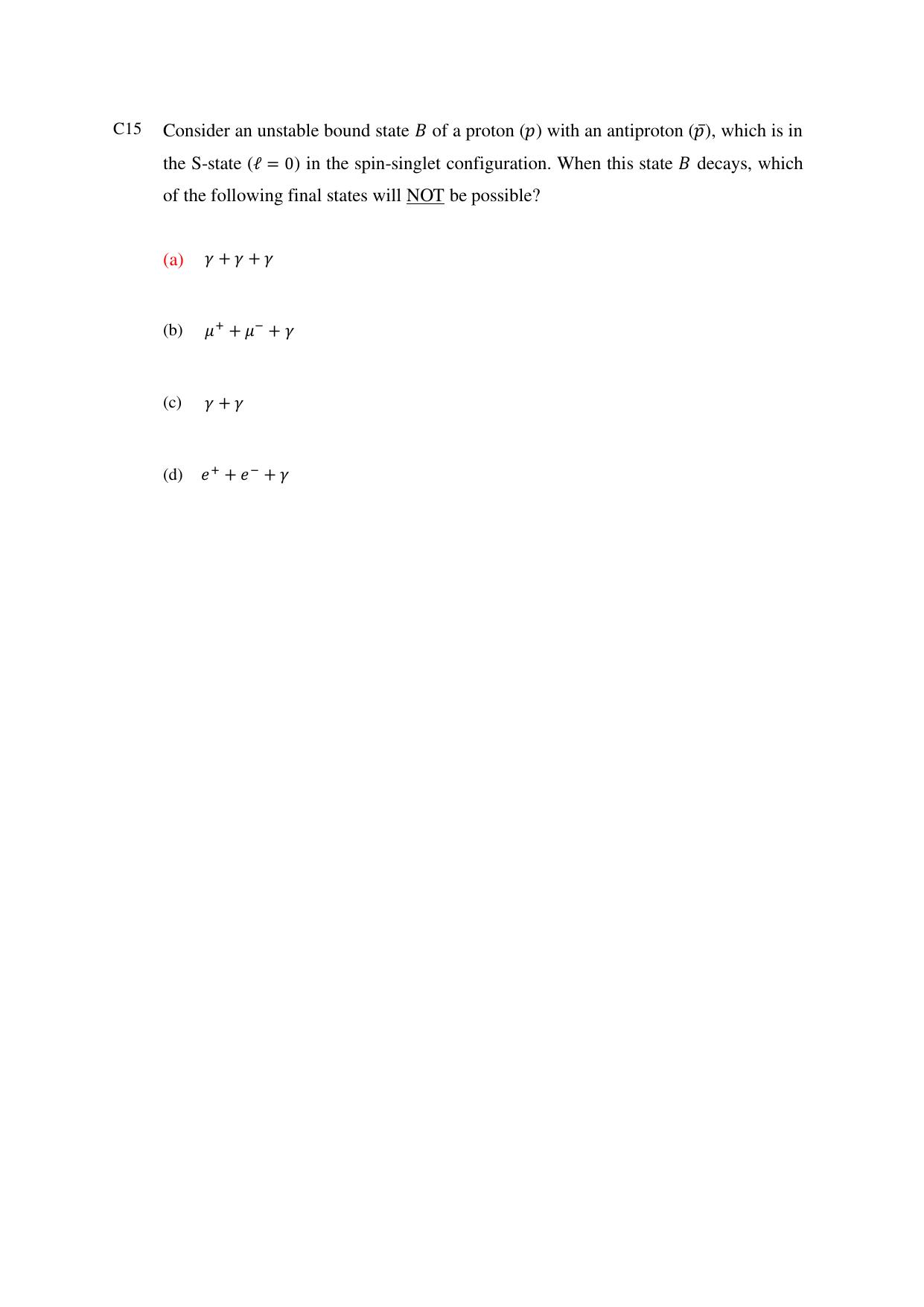 TIFR GS 2024 PhD Question Paper - Page 40