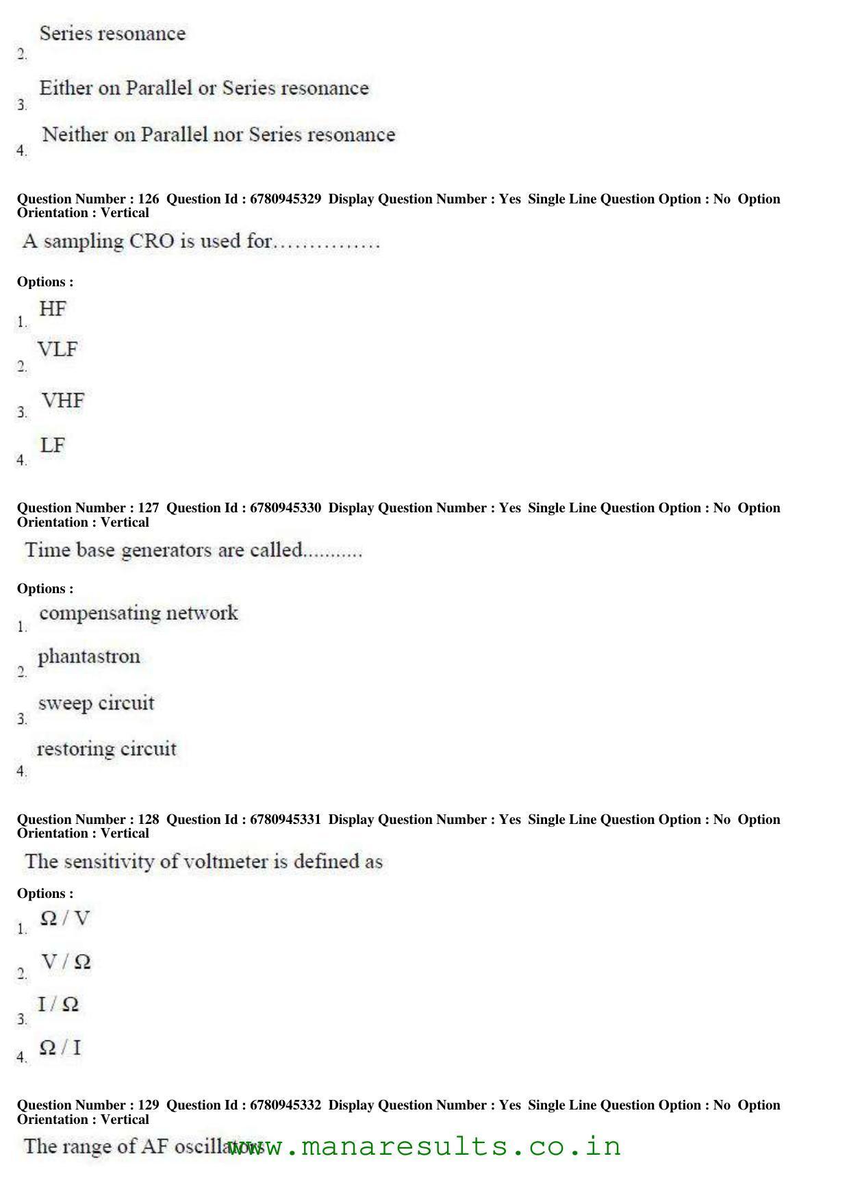 AP ECET 2017 Electronics Communication Engineering Old Previous Question Papers - Page 40