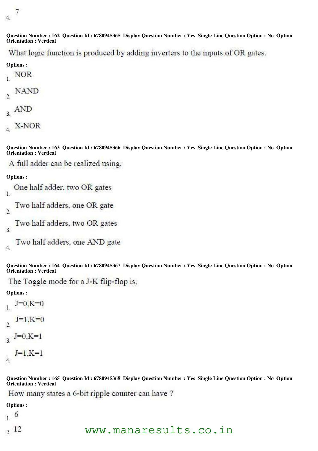 AP ECET 2017 Electronics Communication Engineering Old Previous Question Papers - Page 50