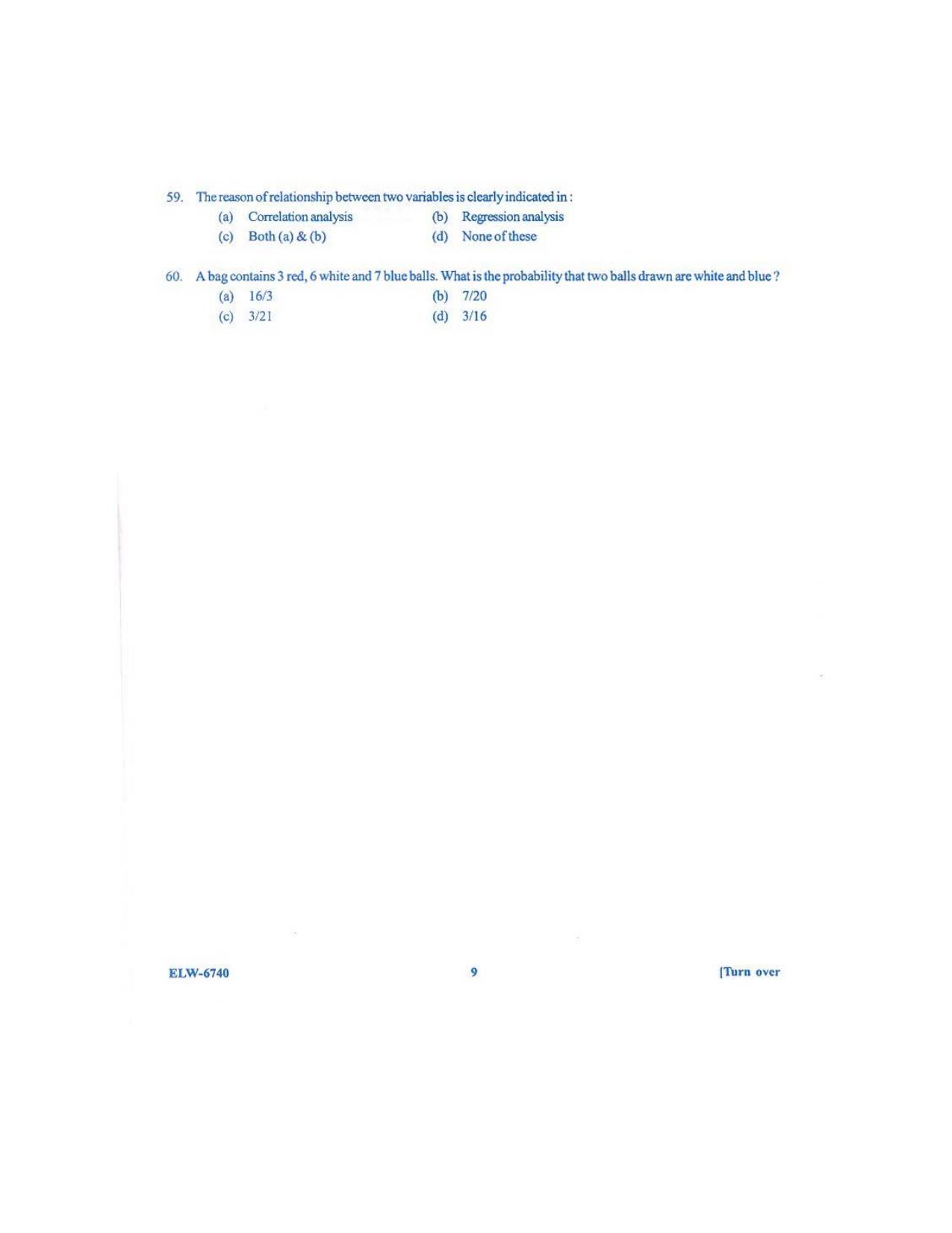 KUET 2023 M.Sc. Environmental Science Question Paper - Page 101