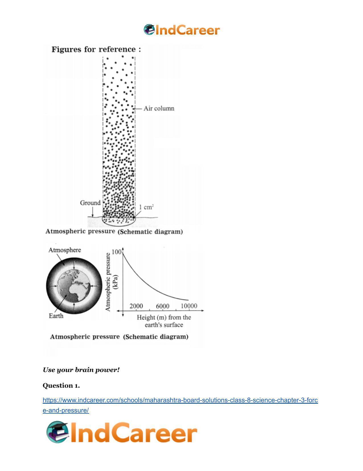 Maharashtra Board Solutions Class 8-Science: Chapter 3- Force and Pressure - Page 39