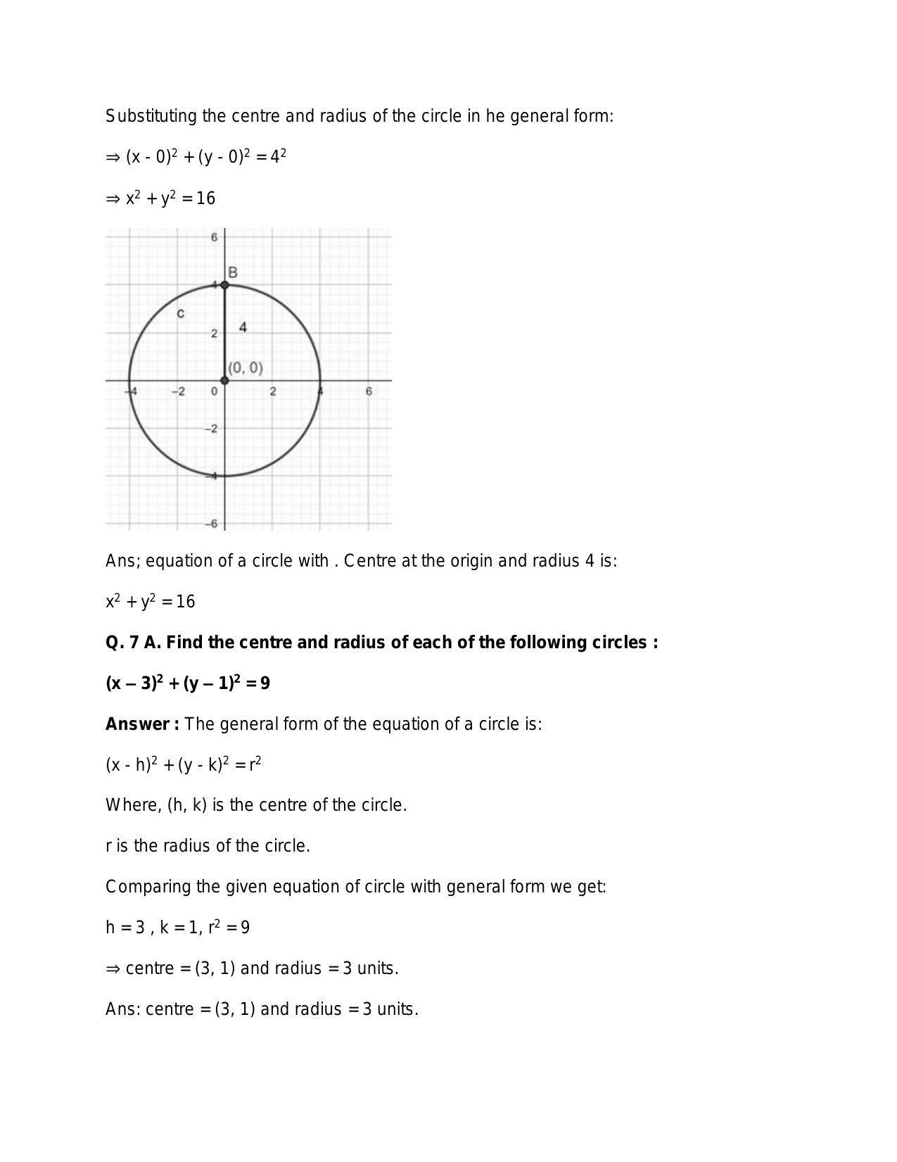 Chapter 21: Circle: RS Aggarwal Class 11 Solutions - Page 5