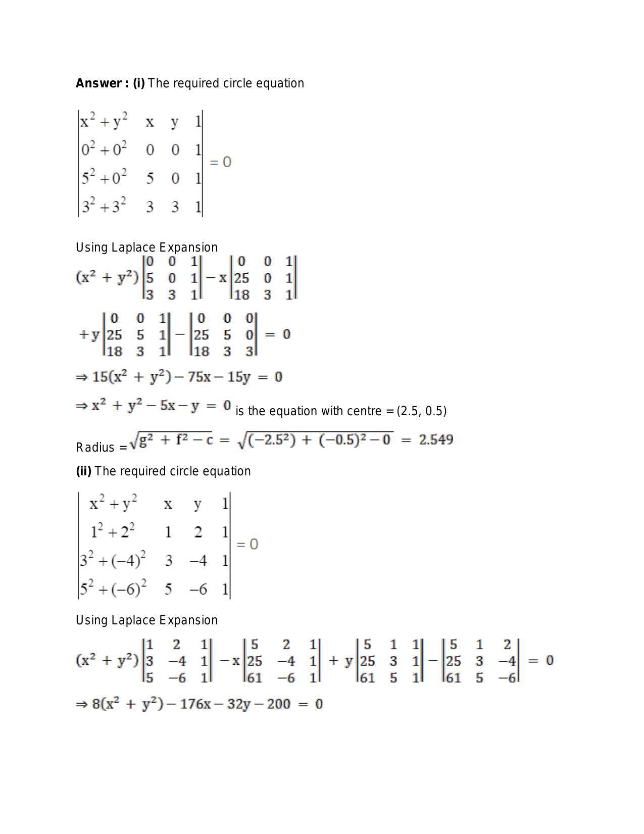 Chapter 21: Circle: RS Aggarwal Class 11 Solutions - Page 20