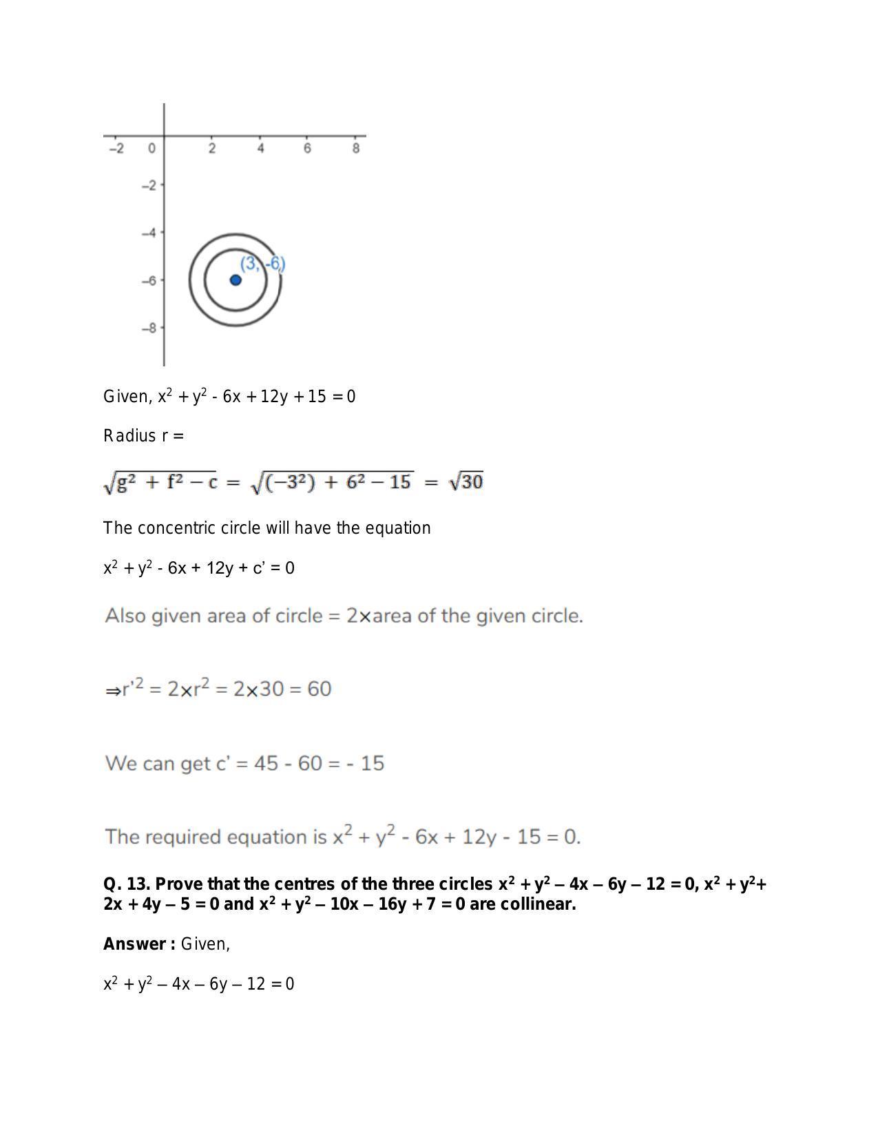 Chapter 21: Circle: RS Aggarwal Class 11 Solutions - Page 27