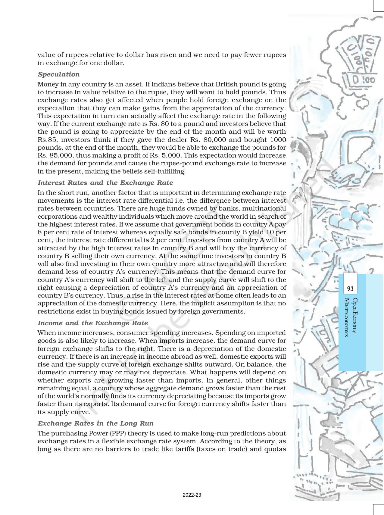 NCERT Book for Class 12 Economics (Macroeconomics) Chapter 6 Open Economy - Page 9