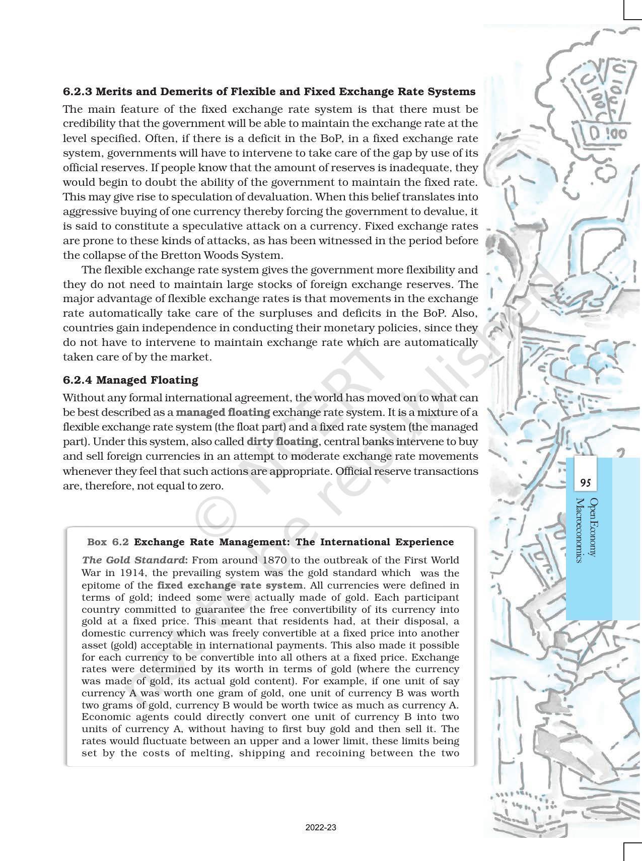 NCERT Book for Class 12 Economics (Macroeconomics) Chapter 6 Open Economy - Page 11