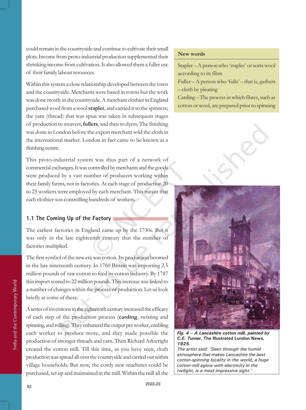 NCERT Book for Class 10 History Chapter 4 The Age of Industrialisation - Page 4