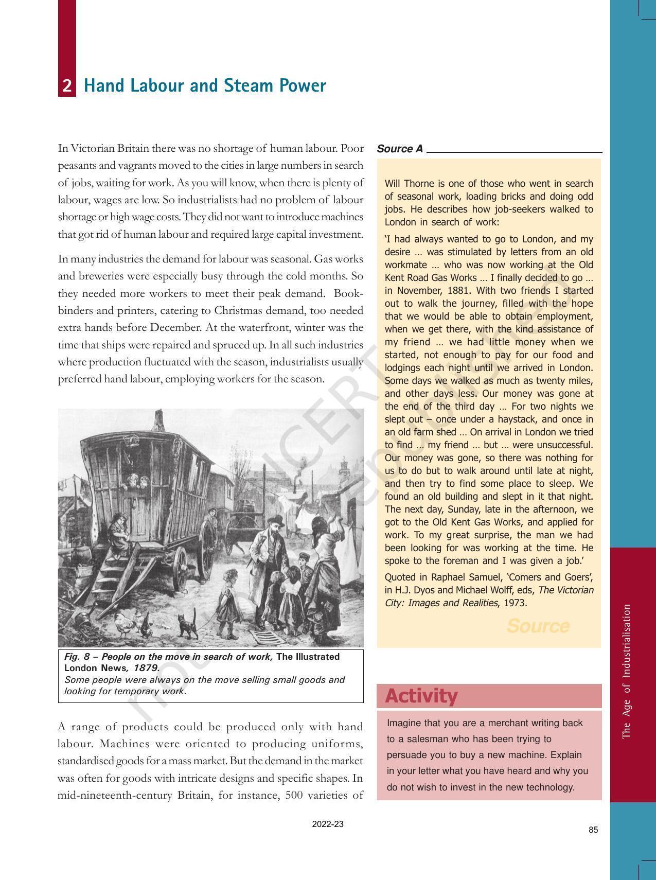 NCERT Book for Class 10 History Chapter 4 The Age of Industrialisation - Page 7