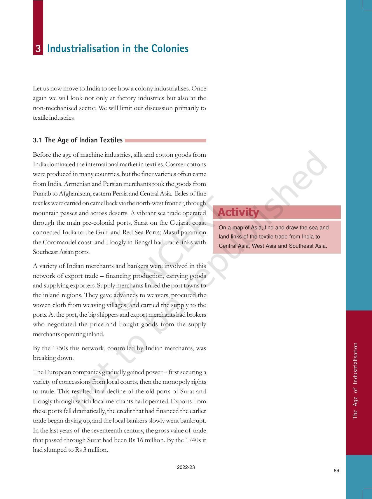NCERT Book for Class 10 History Chapter 4 The Age of Industrialisation - Page 11