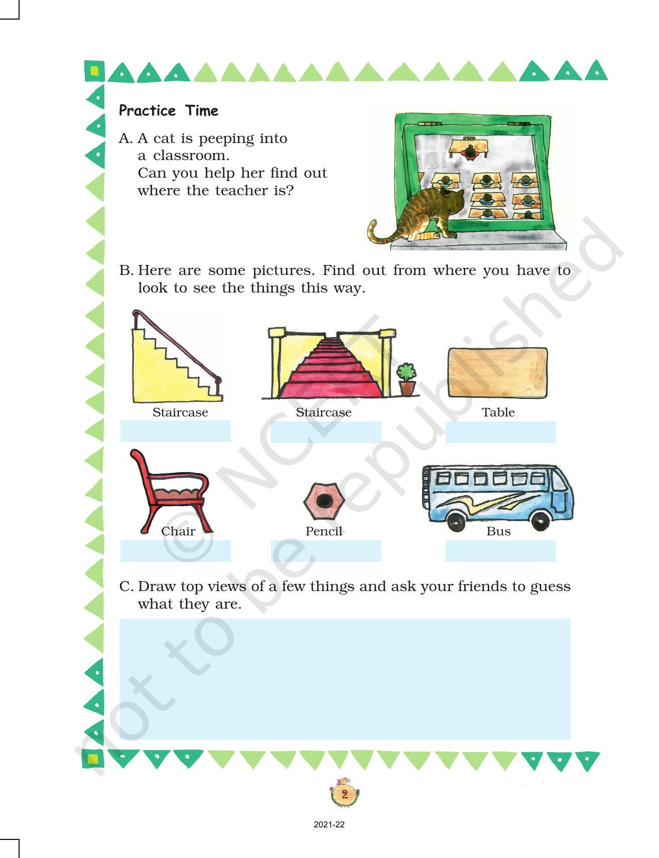 NCERT Book for Class 3 Maths Chapter 1-Where to Look From - Page 2