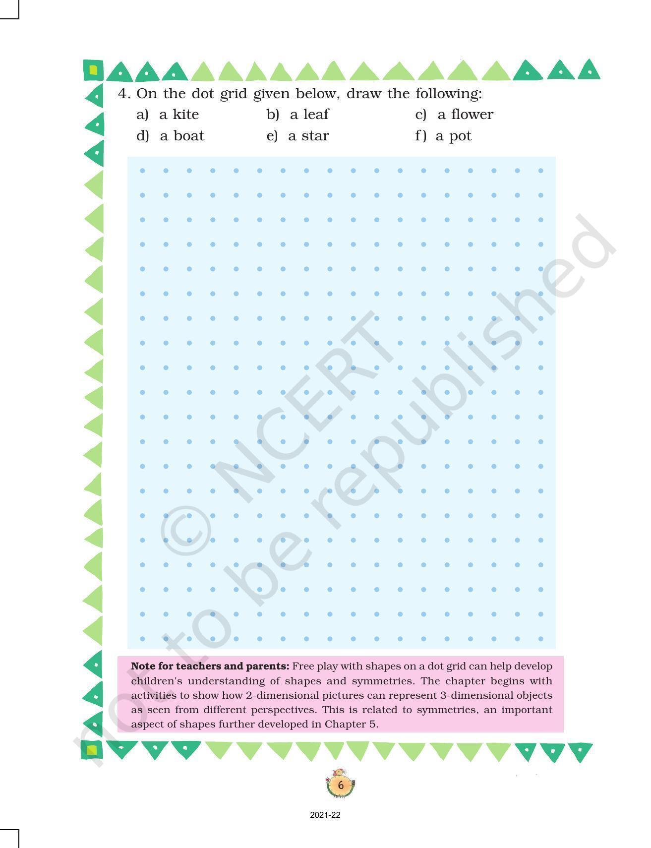 NCERT Book for Class 3 Maths Chapter 1-Where to Look From - Page 6