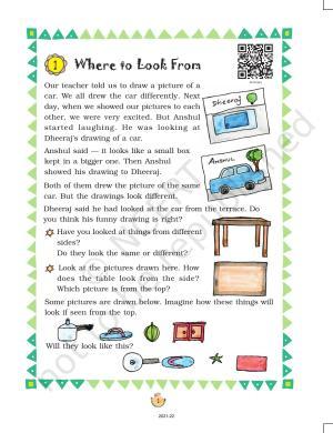 NCERT Book for Class 3 Maths Chapter 1-Where to Look From