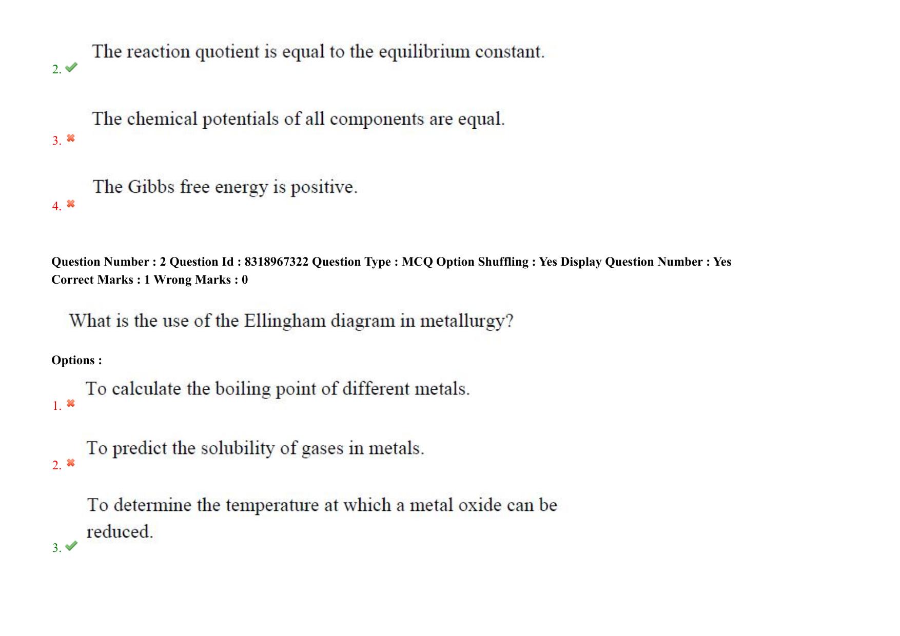 AP PGCET 2025 Metallurgy Paper with Answer Key - Page 3