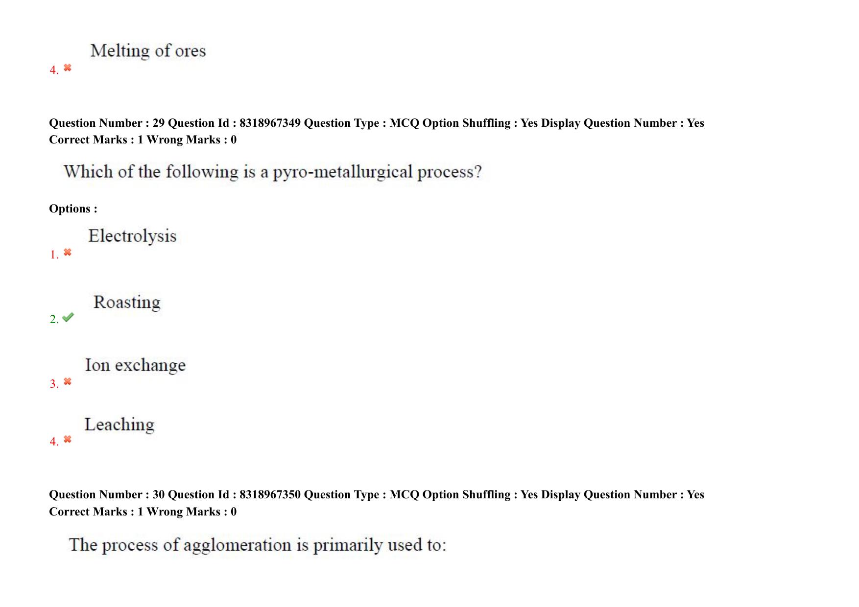 AP PGCET 2025 Metallurgy Paper with Answer Key - Page 23