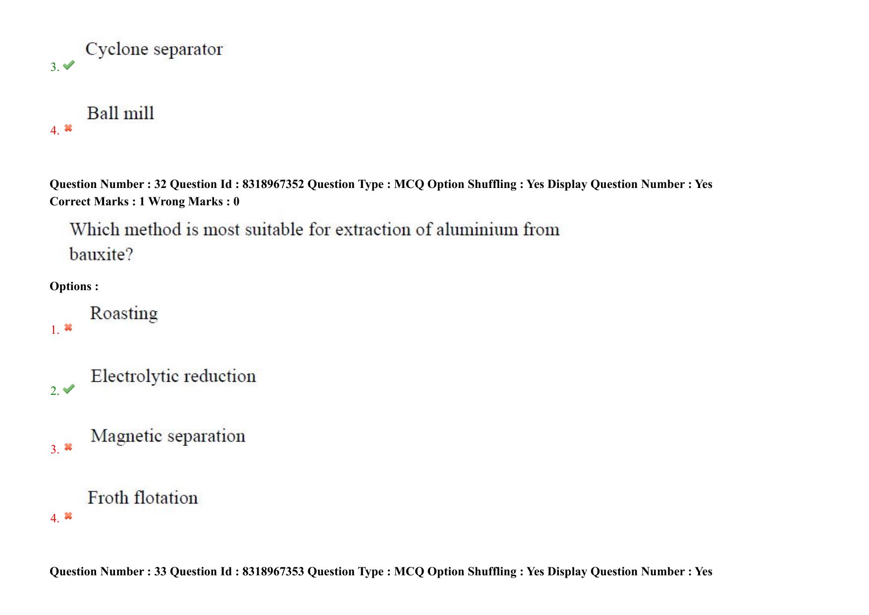AP PGCET 2025 Metallurgy Paper with Answer Key - Page 25