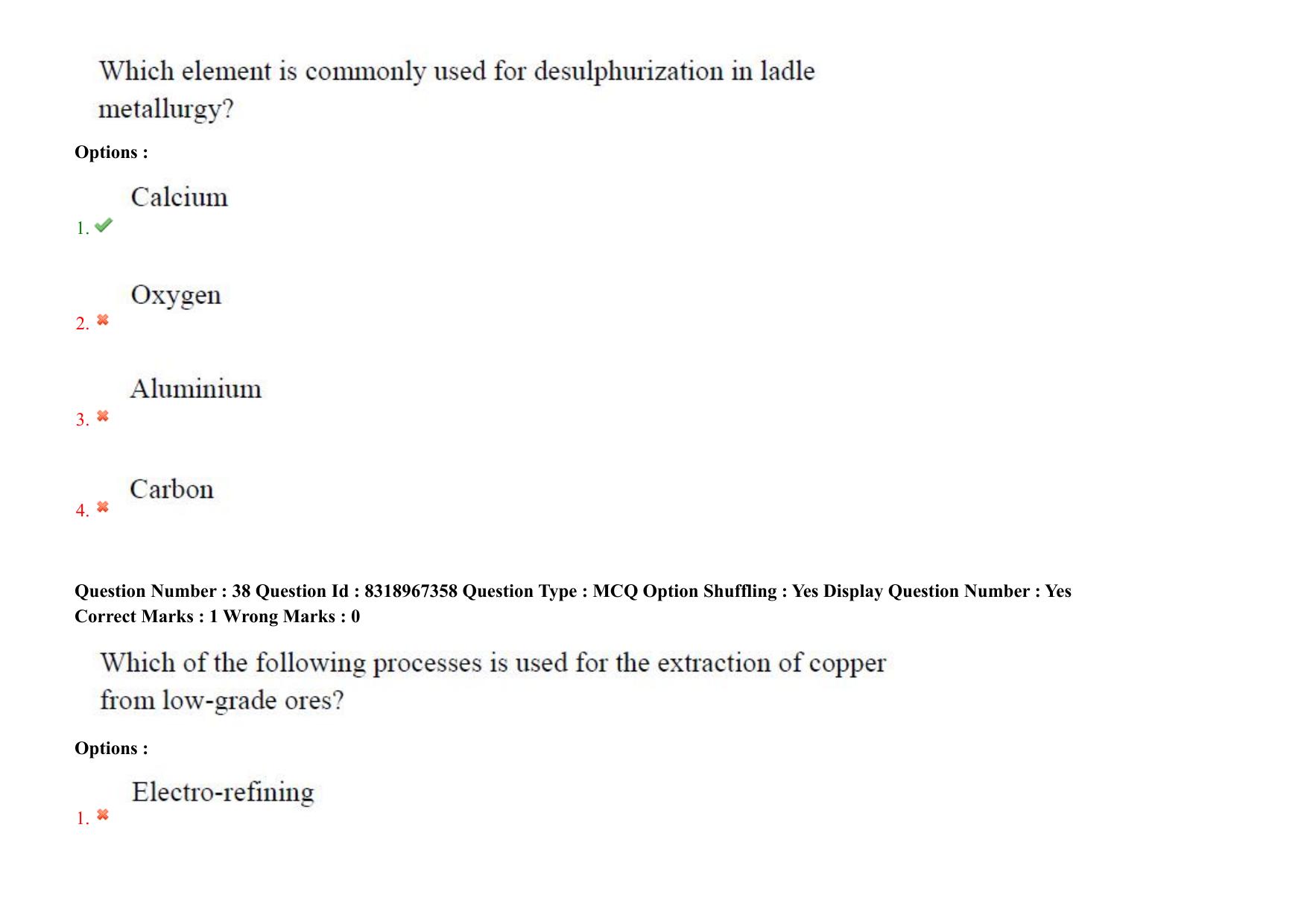 AP PGCET 2025 Metallurgy Paper with Answer Key - Page 29