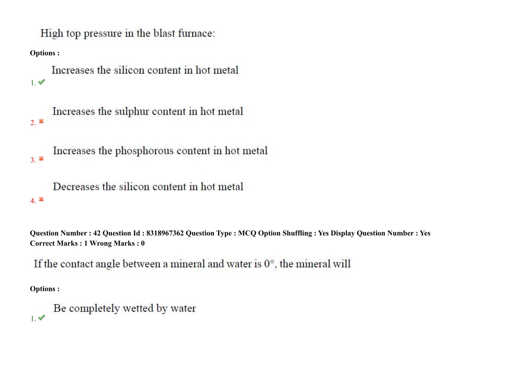 AP PGCET 2025 Metallurgy Paper with Answer Key - Page 32