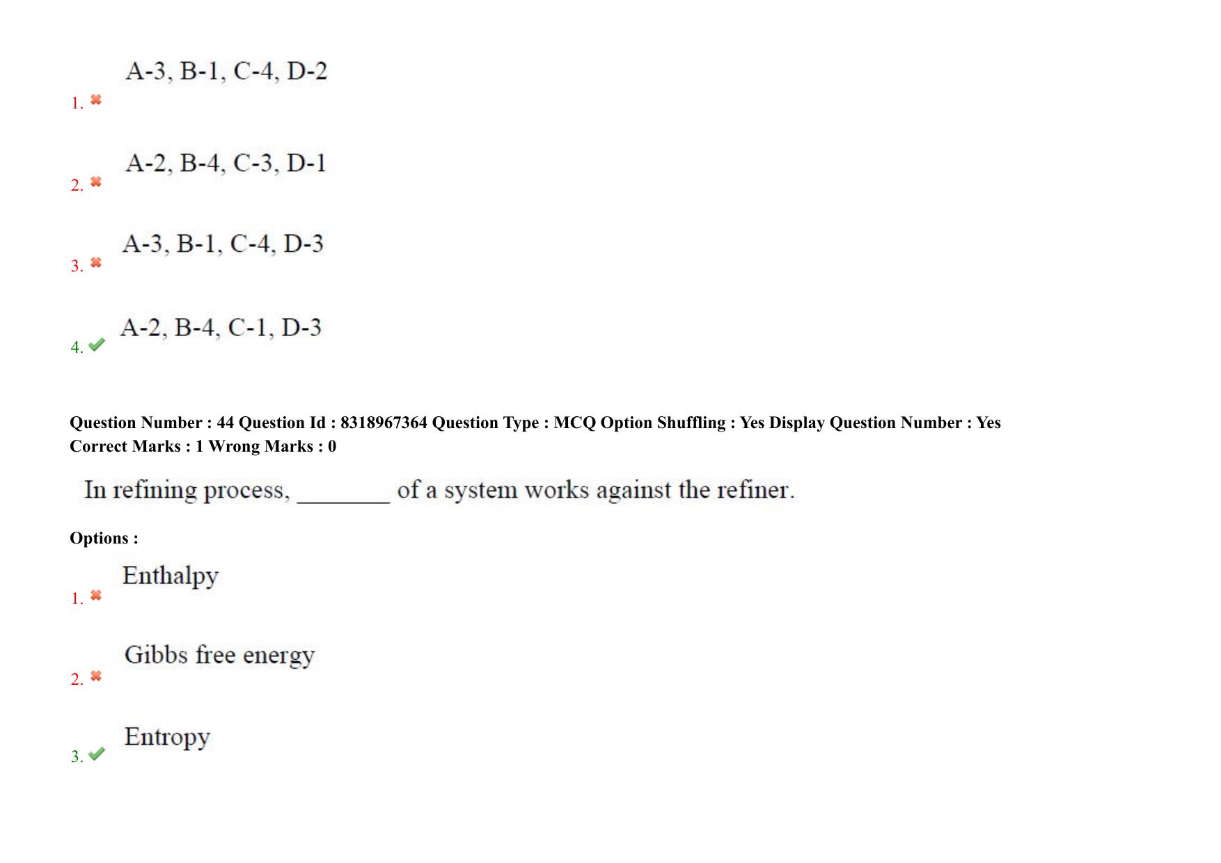 AP PGCET 2025 Metallurgy Paper with Answer Key - Page 34