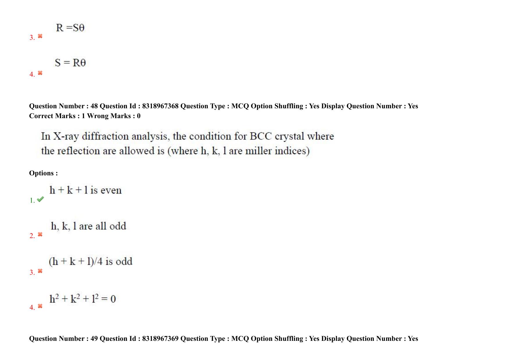 AP PGCET 2025 Metallurgy Paper with Answer Key - Page 37