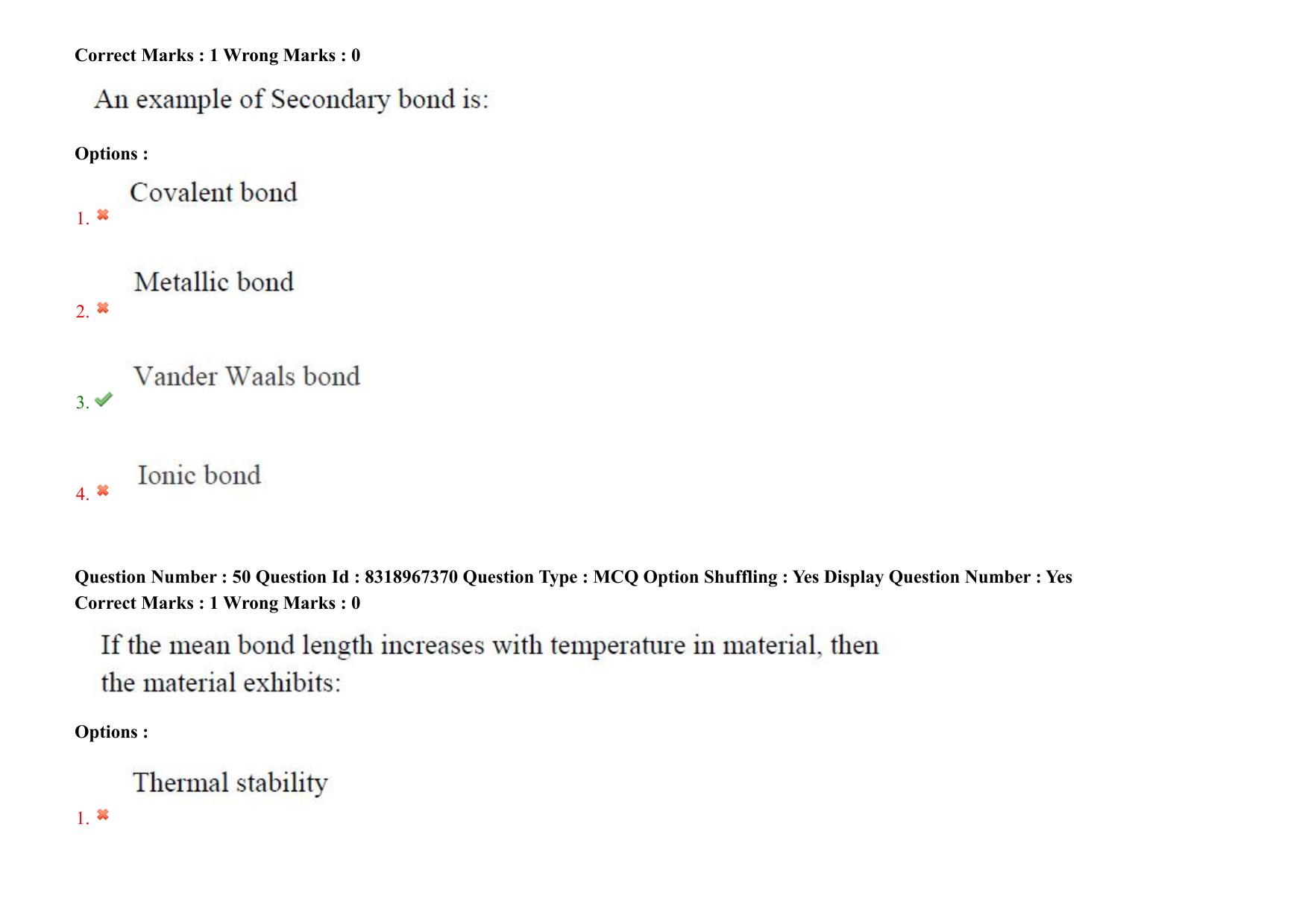 AP PGCET 2025 Metallurgy Paper with Answer Key - Page 38