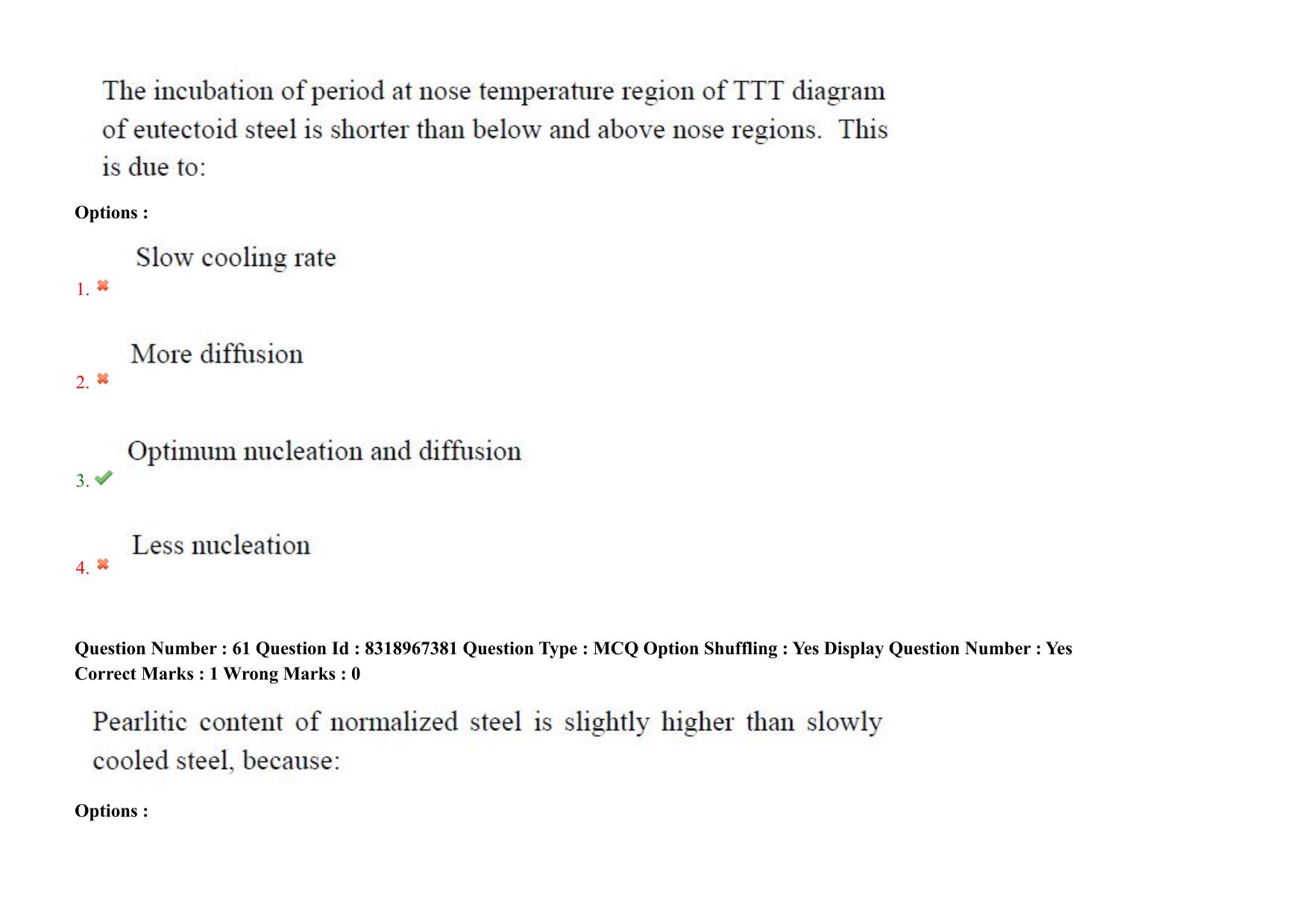 AP PGCET 2025 Metallurgy Paper with Answer Key - Page 46